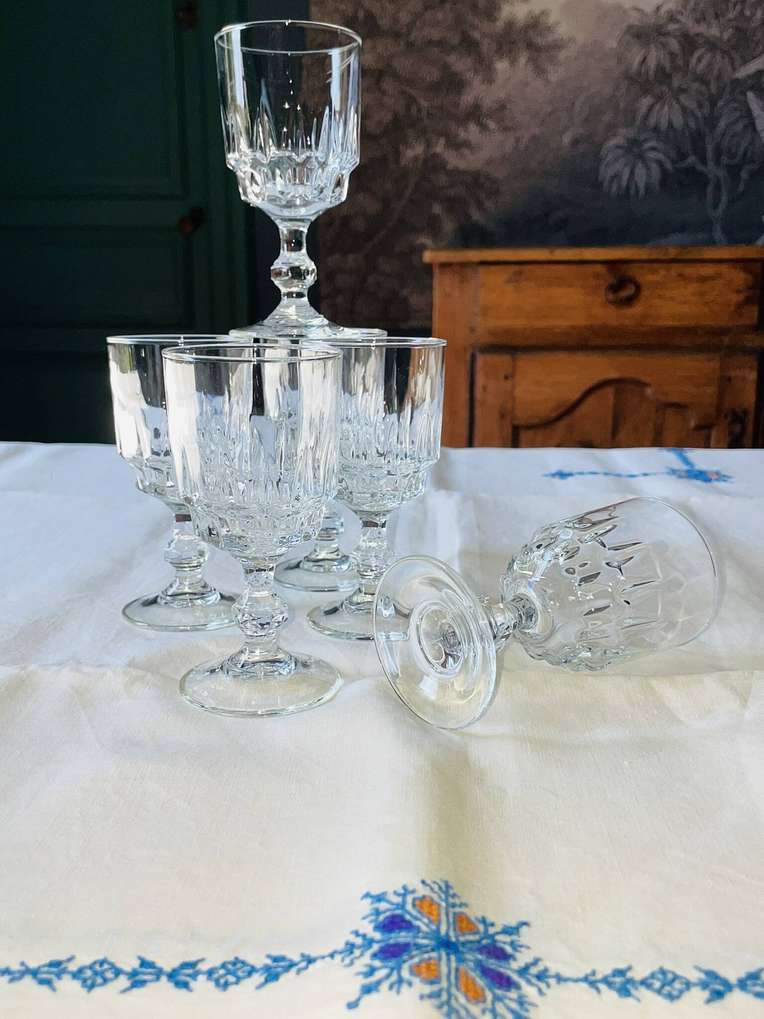 Set of 6 Luminarc glasses