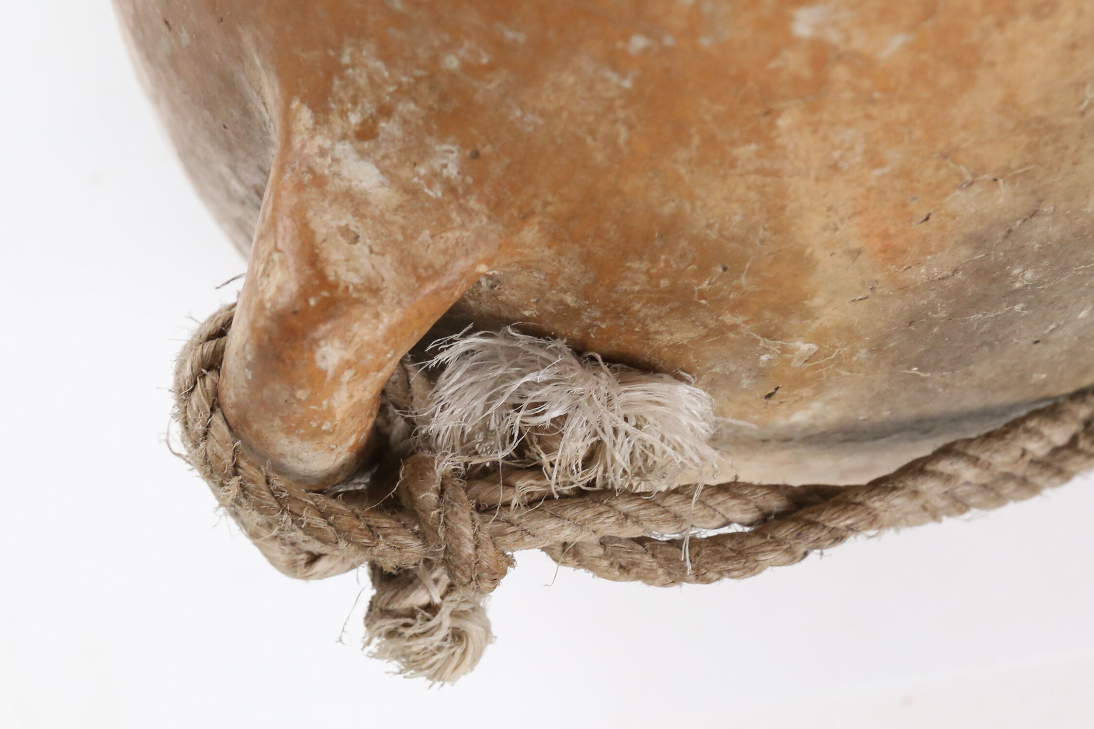 19th century terracotta vase