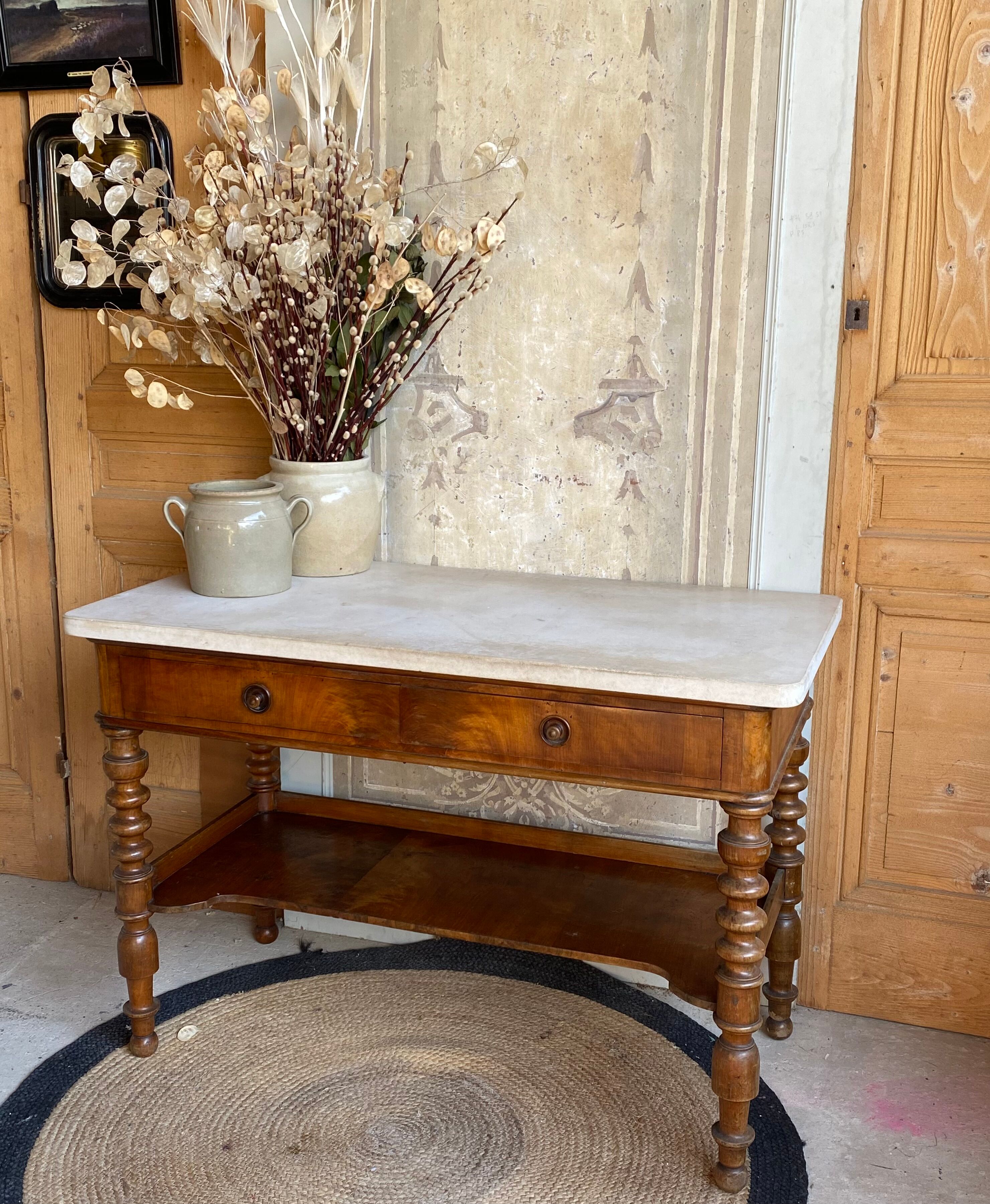 Marble console