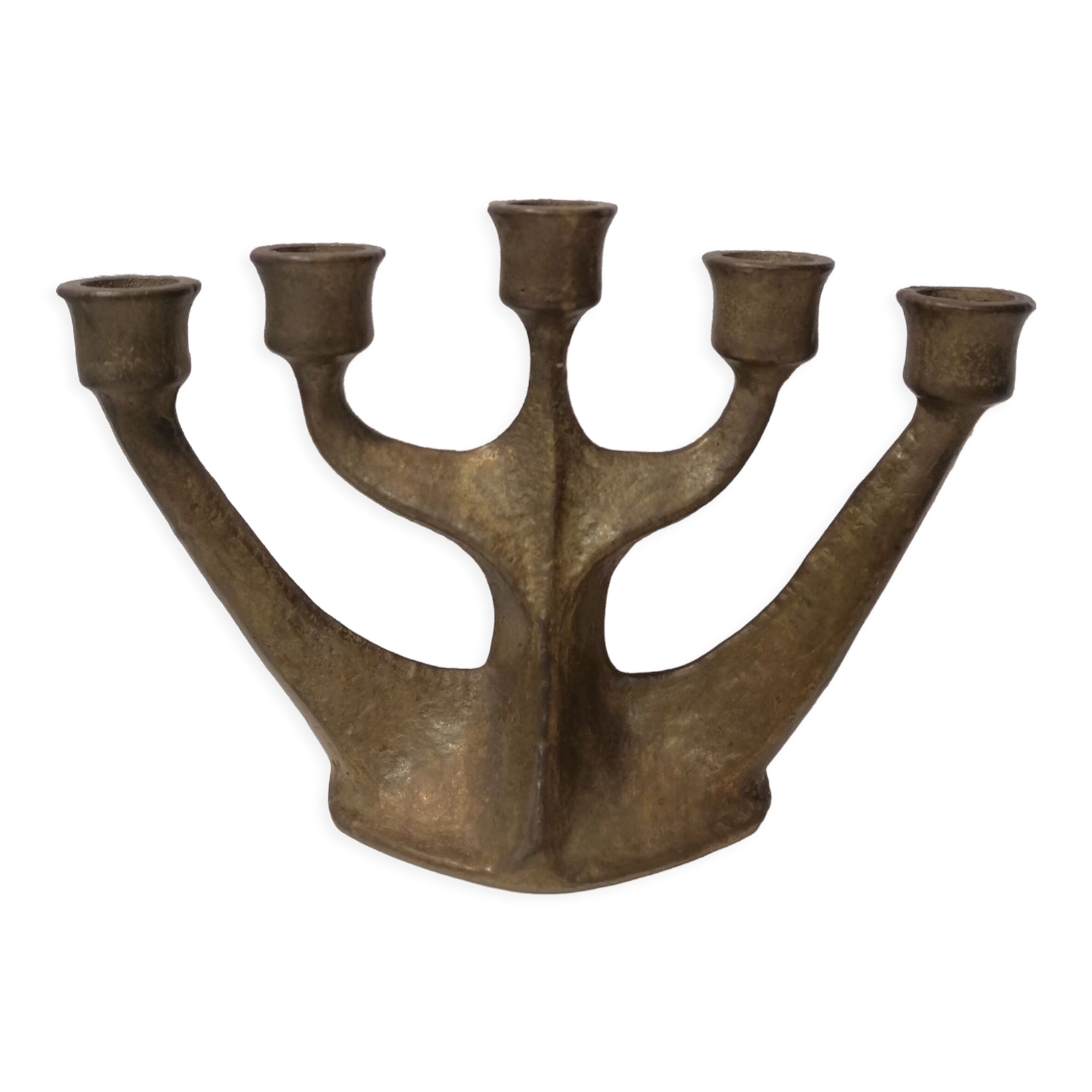 Bronze chandelier 1960