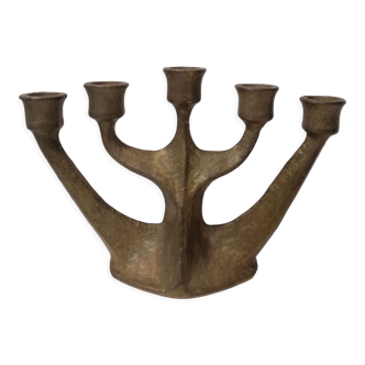 Bronze chandelier 1960