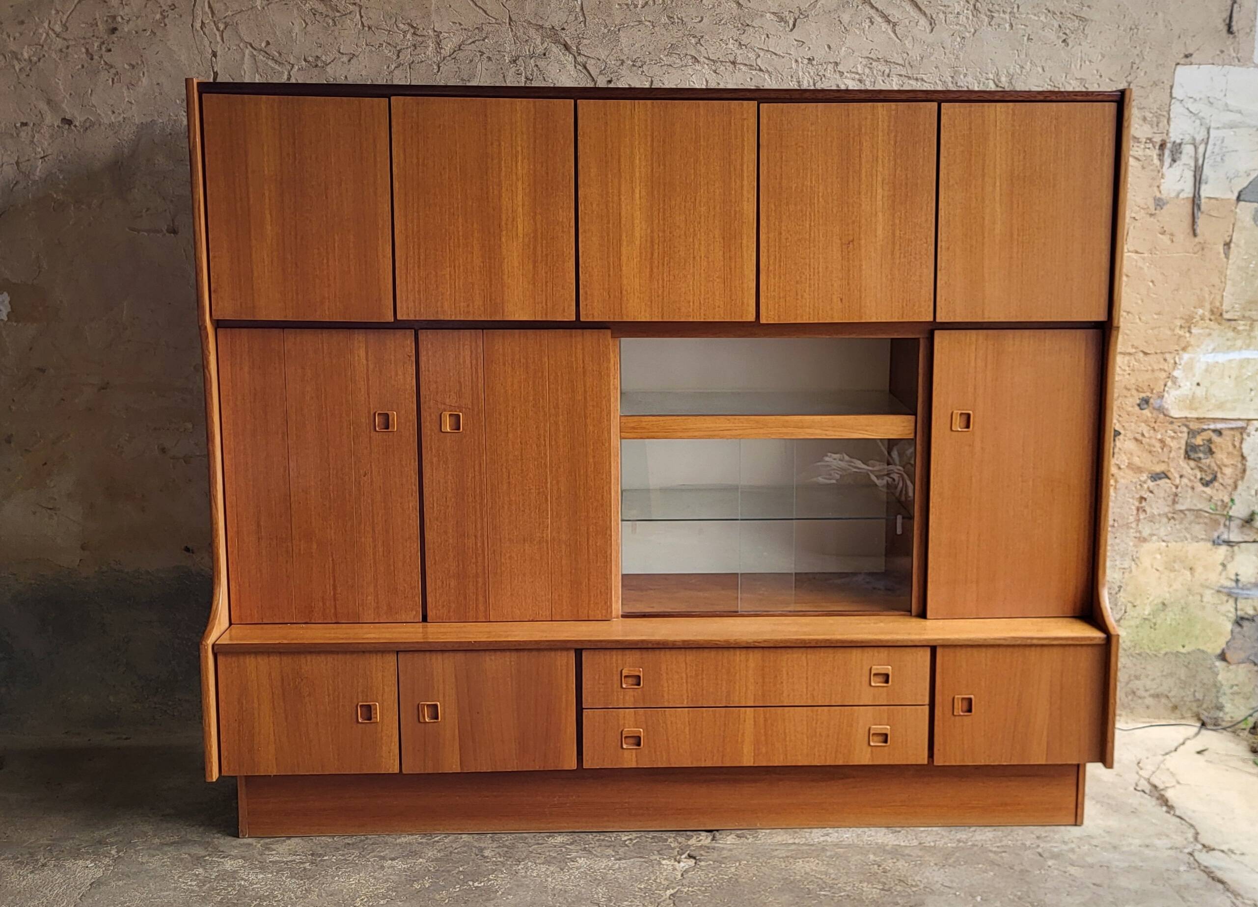 Living Buffet 1970s Teak Scandinavian Style