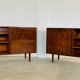 Vintage retro Danish mid-century rosewood sideboards by Gunni Omann 1960s