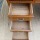 solid wood desk, 1970s