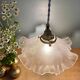Suspension vintage lampshade in frosted glass (DEP01)