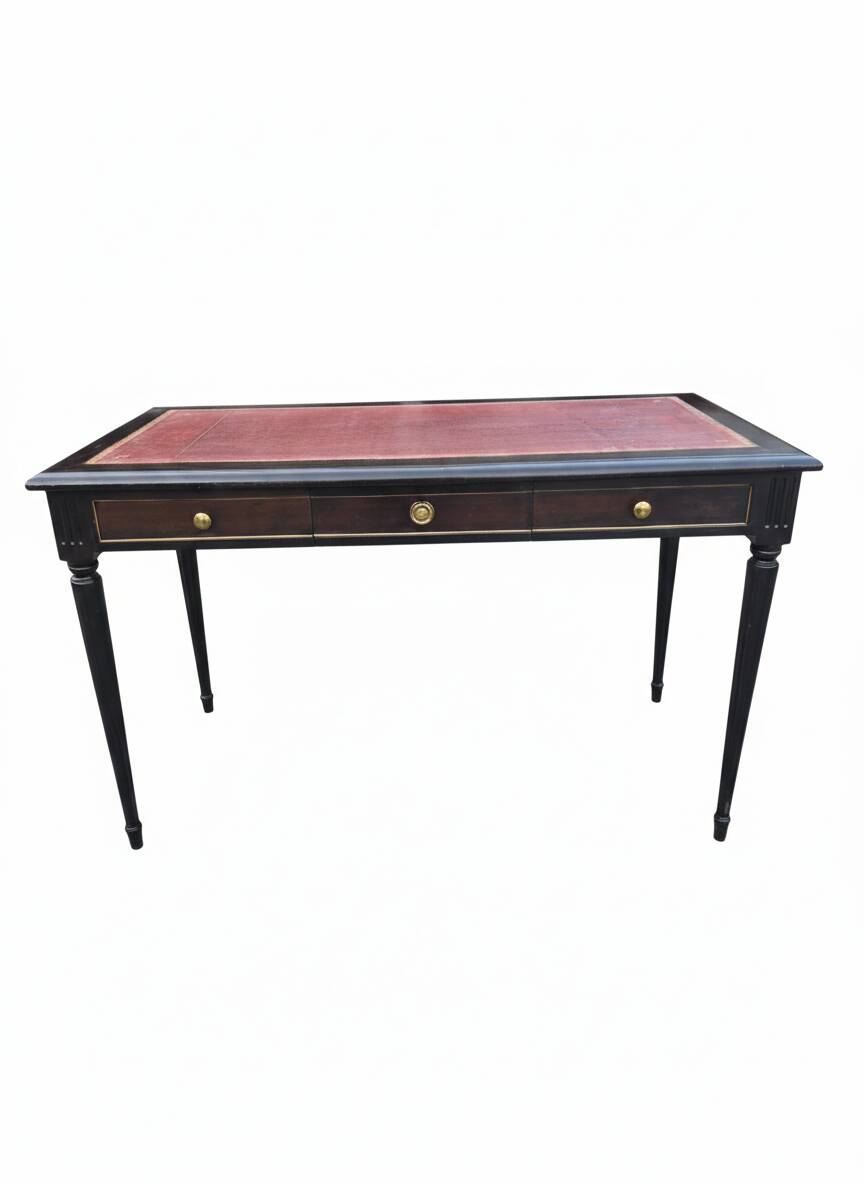 Louis XVI style mahogany desk from the 20th century.