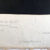 Pierre SZÉKELY, Art nu n°1, 1974. Original print signed in pencil