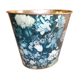 Massilly vintage sheet metal paper basket