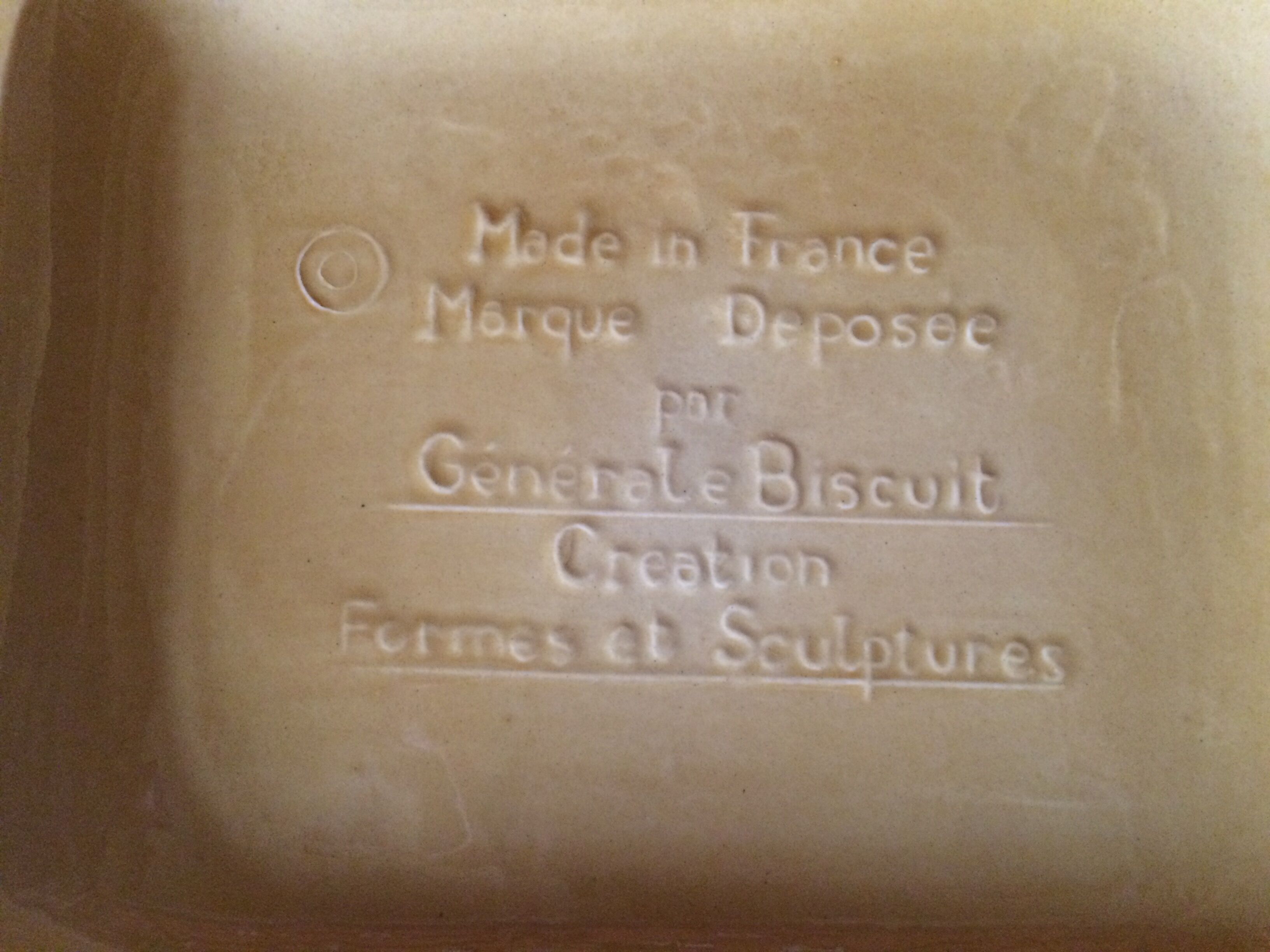 Ceramic flat bottom lu petit-beurre nantes