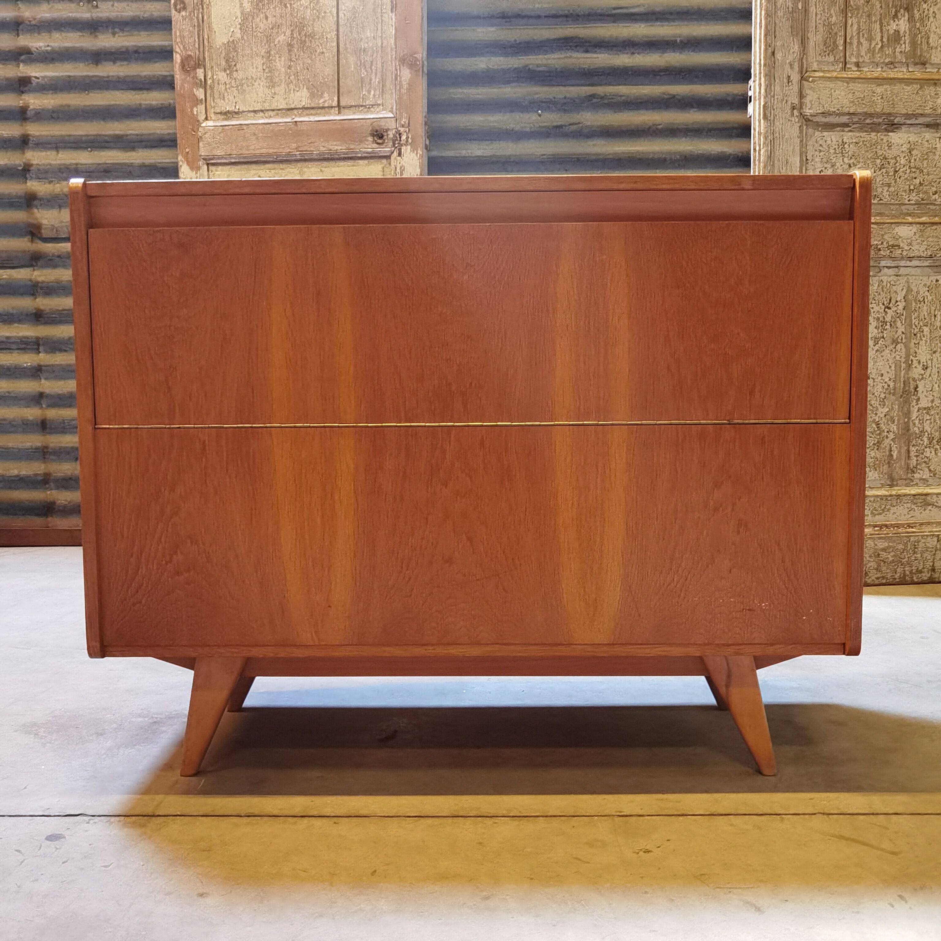 Storage chest or mini bar U459 by Jiri Jiroutek for Interier Praha 1960