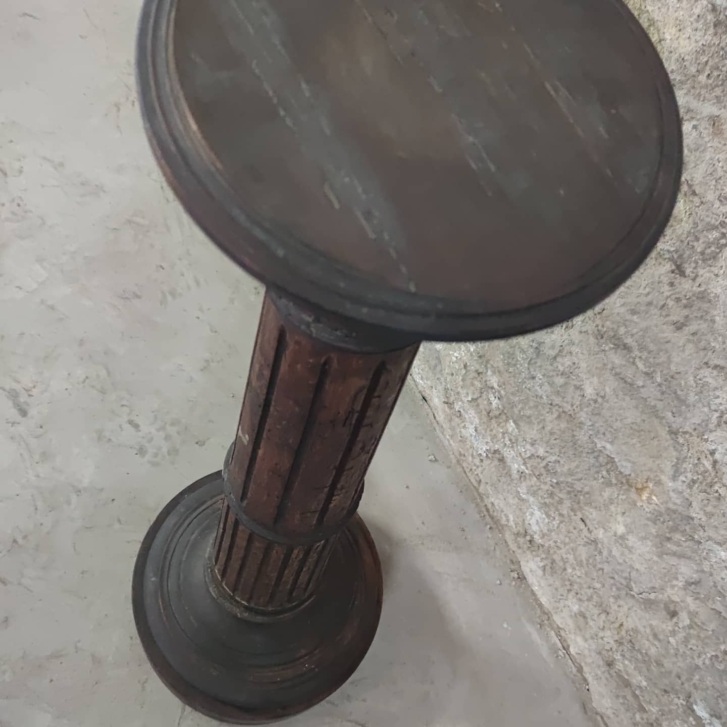 Column statuary towards the end of the 19th century