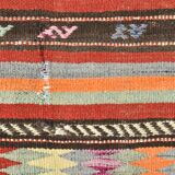 Muticolor Turkish Vintage Kilim Rug, 161x206Cm