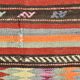 Muticolor Turkish Vintage Kilim Rug, 161x206Cm