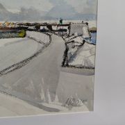Aquarelle par Michel Roubille. L'île d'Yeu 2000.