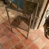 Petite table en verre 30 x 36 cm