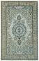 Overdyed Wool Vintage Handmade Carved Rug 170 cm x 297 cm
