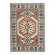 1970s Vintage Turkish Oushak Handmade Wool Cotton Pink Area Rug 162x226