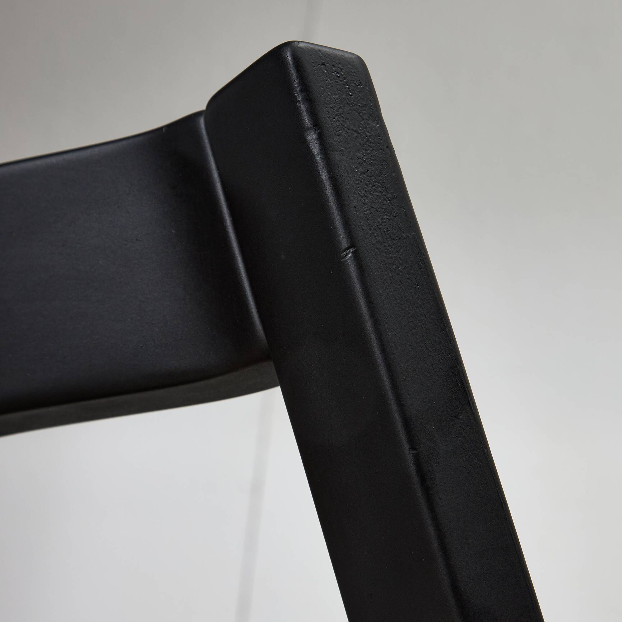 Chaise Ergonomique Pendule en Cuir Noir par Peter Opsvik pour Stokke, 1983