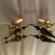 Pair of Louis XIV style brass sconces