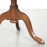 Antique English oak étagère/side table from the 19th century