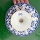 Gien - coupe sur piédouche - monogramme C