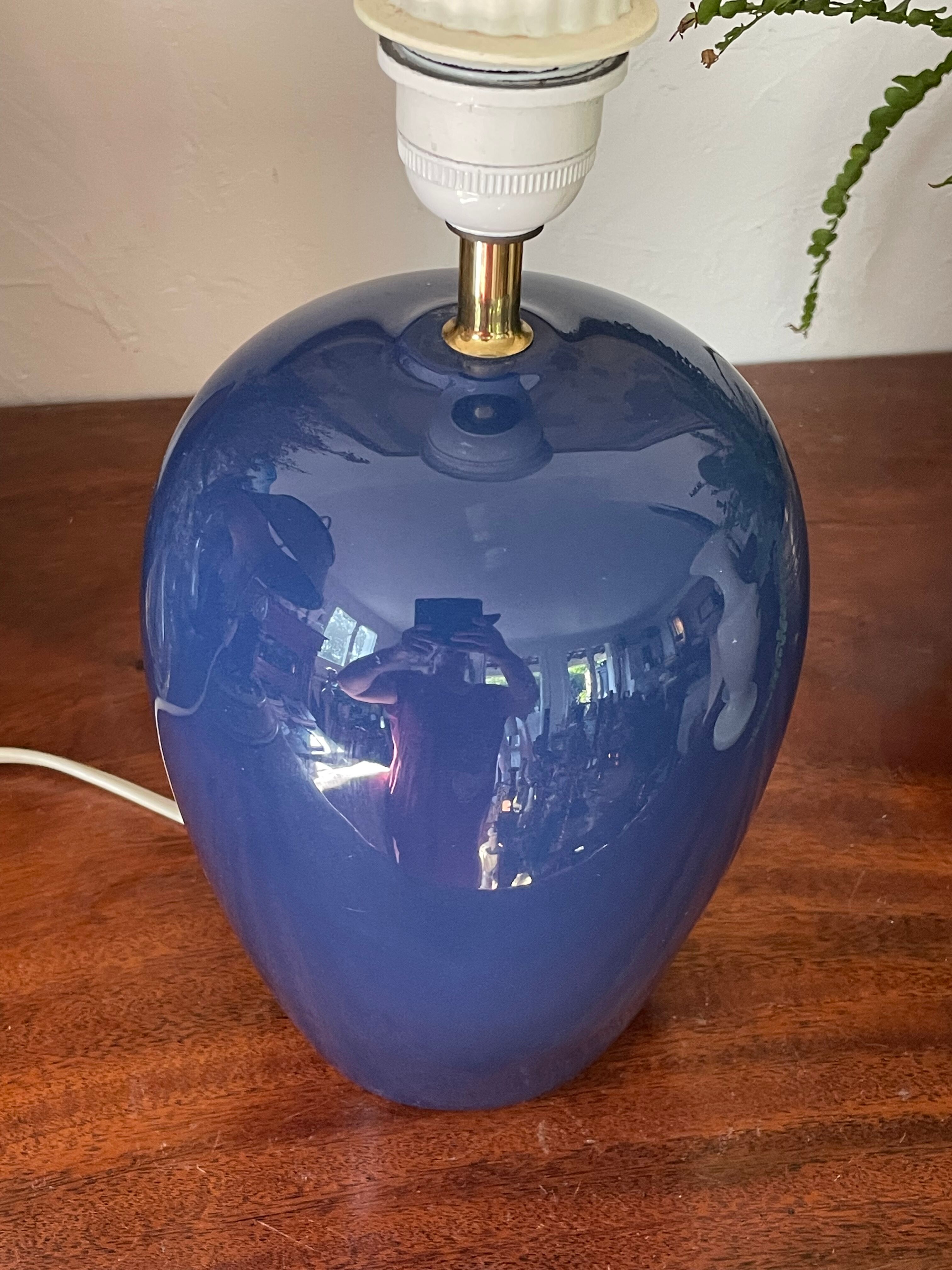 Vintage Kloosterman ceramic lamp foot