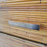 Rattan chest of drawers from the 50s