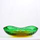 Murano glass ashtray bowl coated glass - 1960s