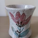 Vase signed Gustave Reynaud, Le Mûrier workshop, Vallauris