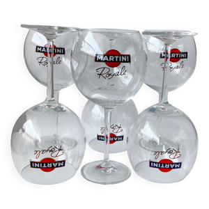 Verres Martini royale piscine ballon