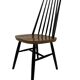 Mid-Century modern spindle back chair by Ilmary Tapiovaara, 1960s
