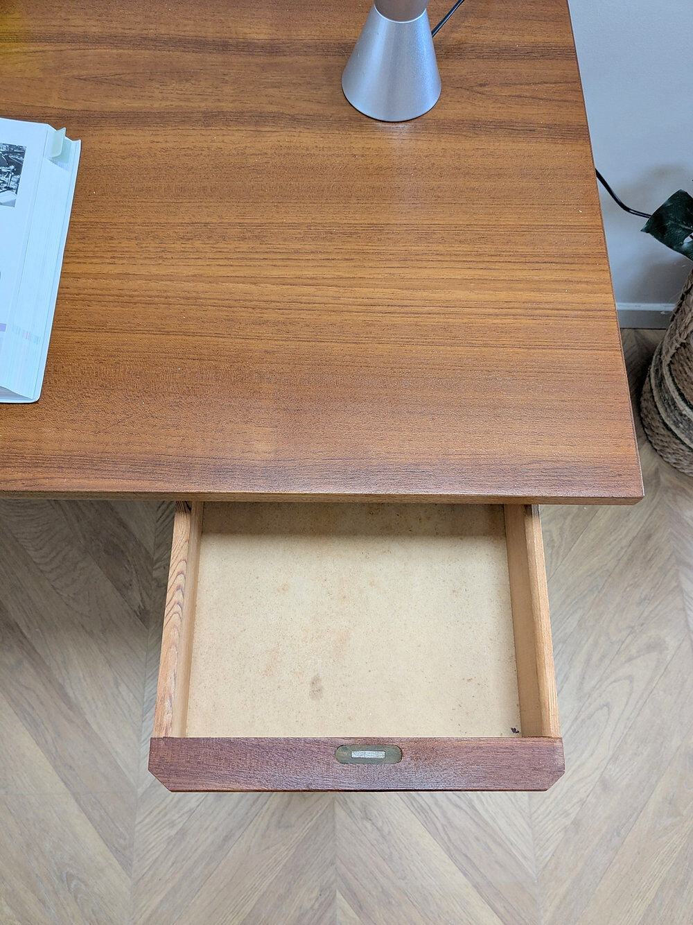 Vintage Danish teak desk