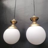 Suspensions laiton et verre