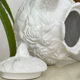 White slurry teapot