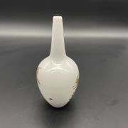 Vintage Rosenthal studio-line vase in white porcelain with flora decoration.