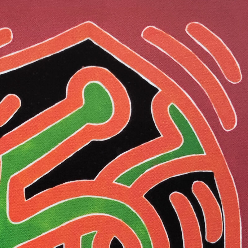 1990s Original Gorgeous Keith Haring Limited Edition Lithograph