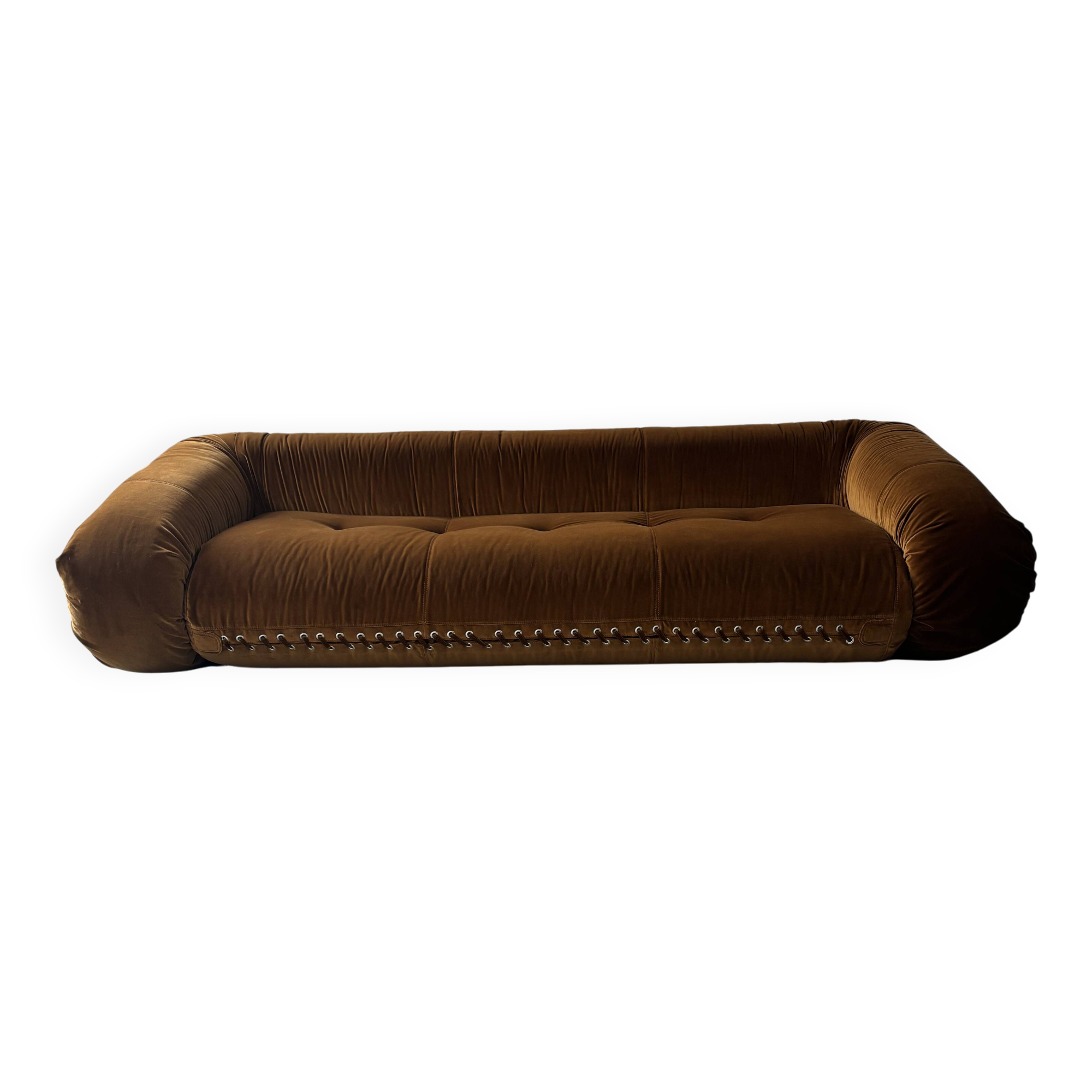 "Anfibio" 3-seater sofa by Alessandro Becchi for Giovaneti, 1970s