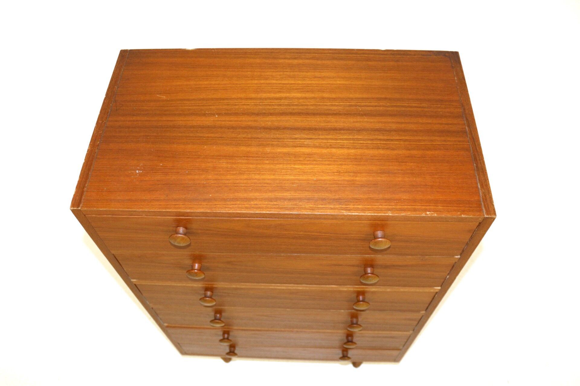 "Tallboy" chest of drawers in walnut, Sweden, 1960