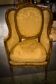 Pair of wingback armchairs from the eighteenth century.