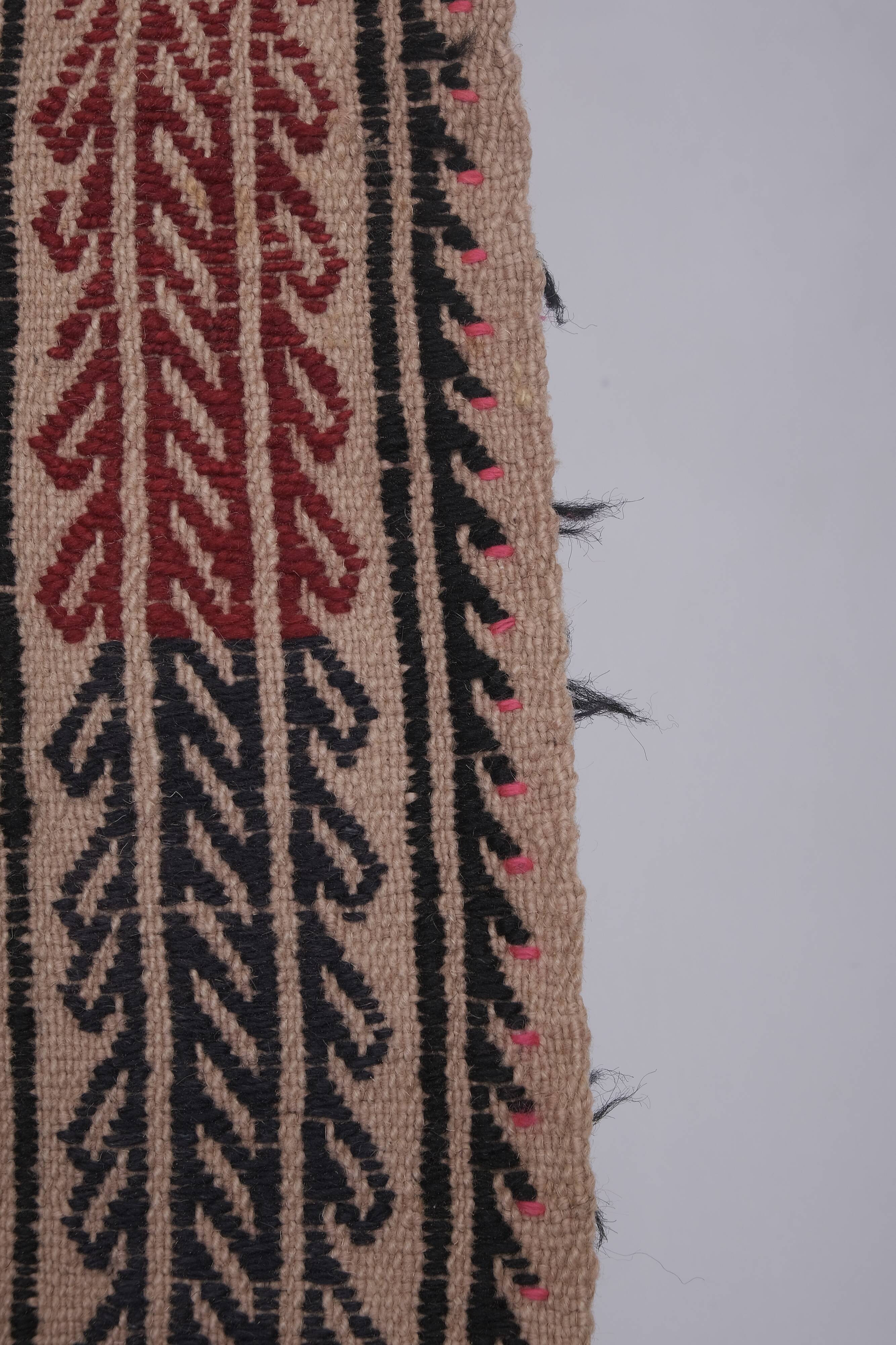 Vintage Turkish rug from Oushak, hand-woven 161x226 cm