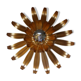 Wall light flower vintage 70s