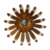 Wall light flower vintage 70s