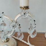Bohemian glass lamp