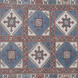 Handknotted wool turkish oushak rug 4'10" x 6'12"