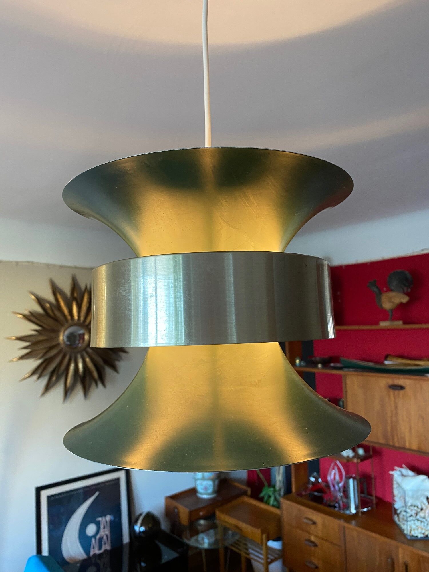 Danish vintage pendant lamp
