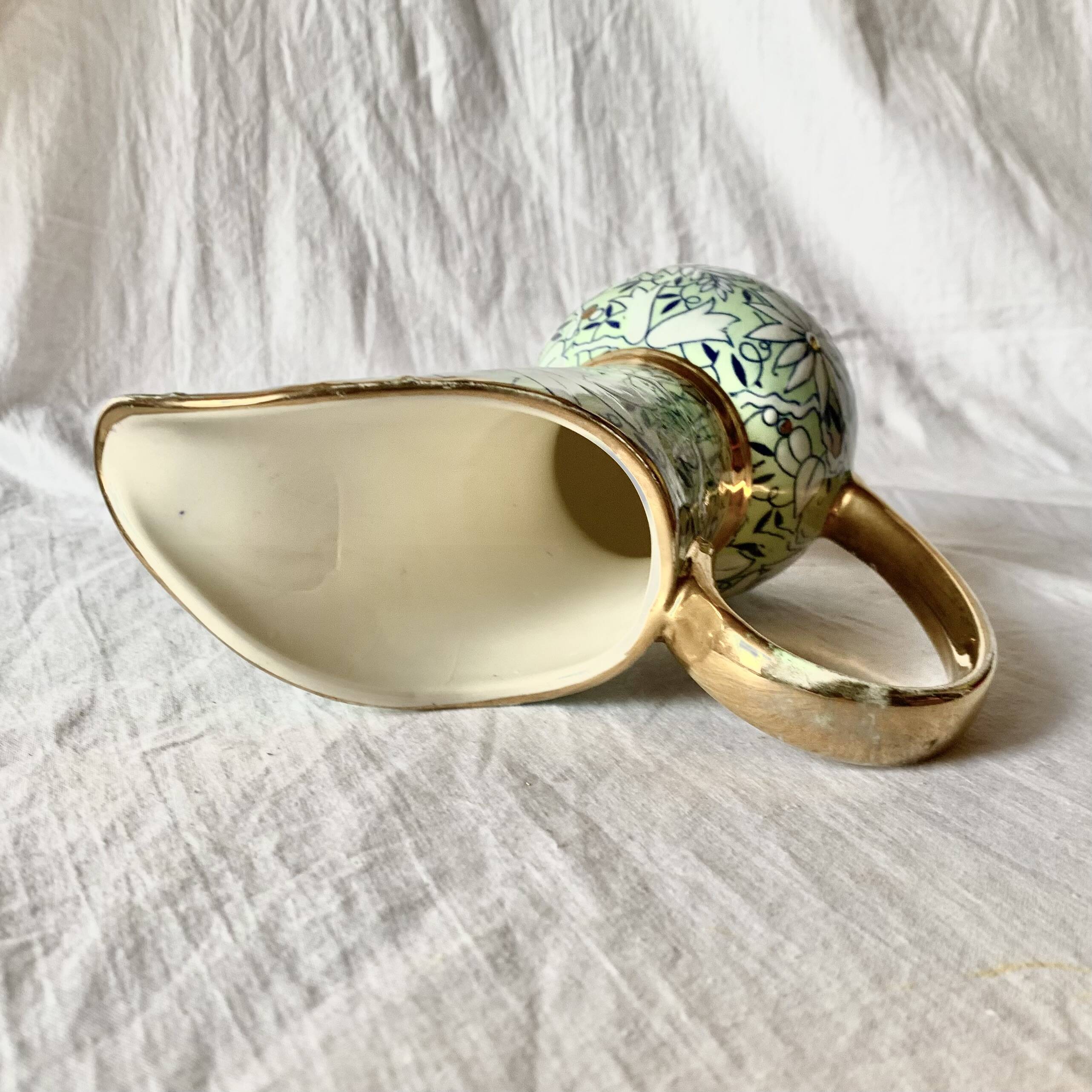 Art Deco vase or pitcher Raymond Chevallier for Boch La Louvière