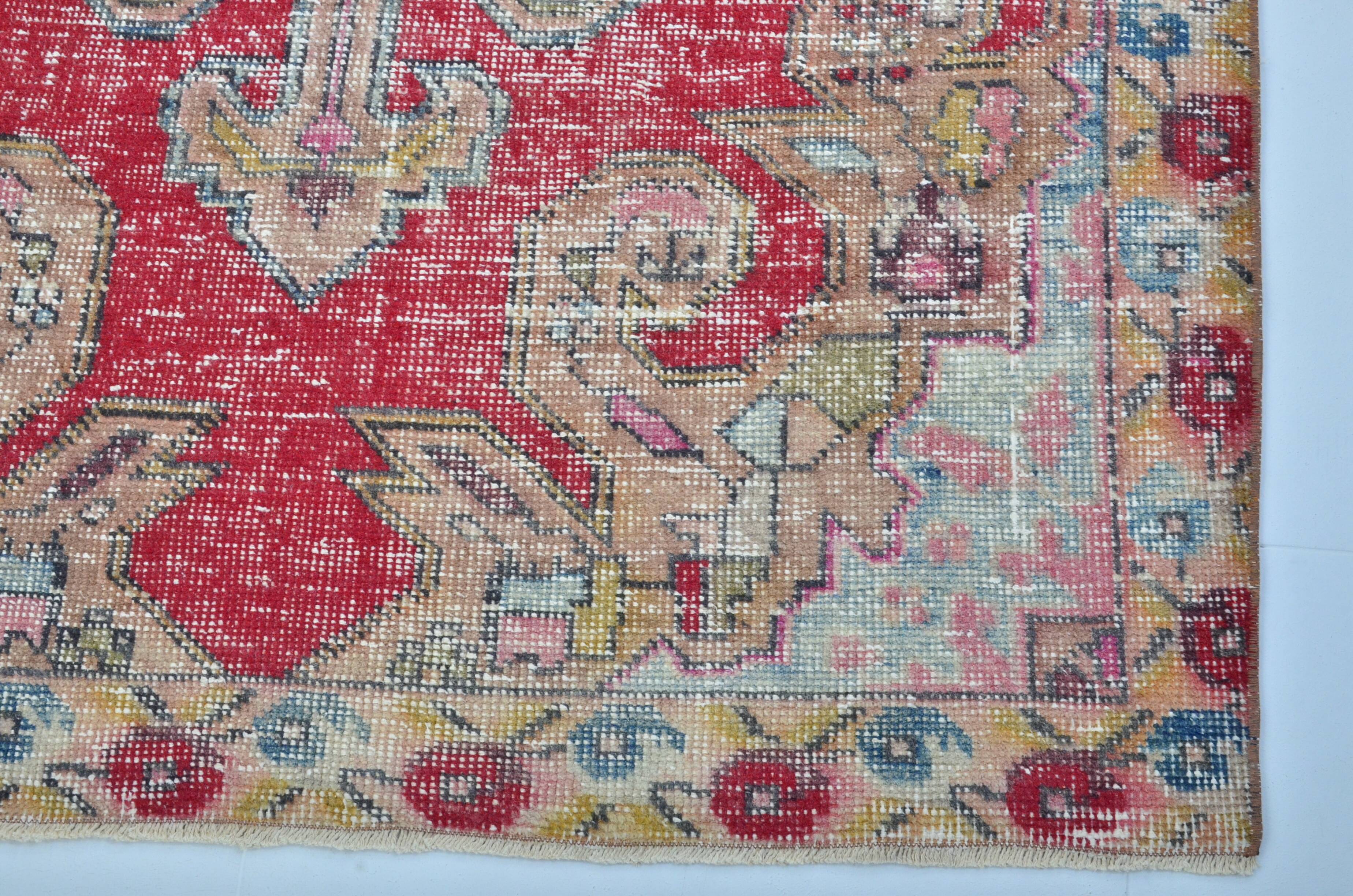 Oushak Geometric Vintage Carpet sku 3132