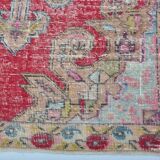 Oushak Geometric Vintage Carpet sku 3132