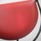 3 armchairs designs steel and leather, France, circa 1980