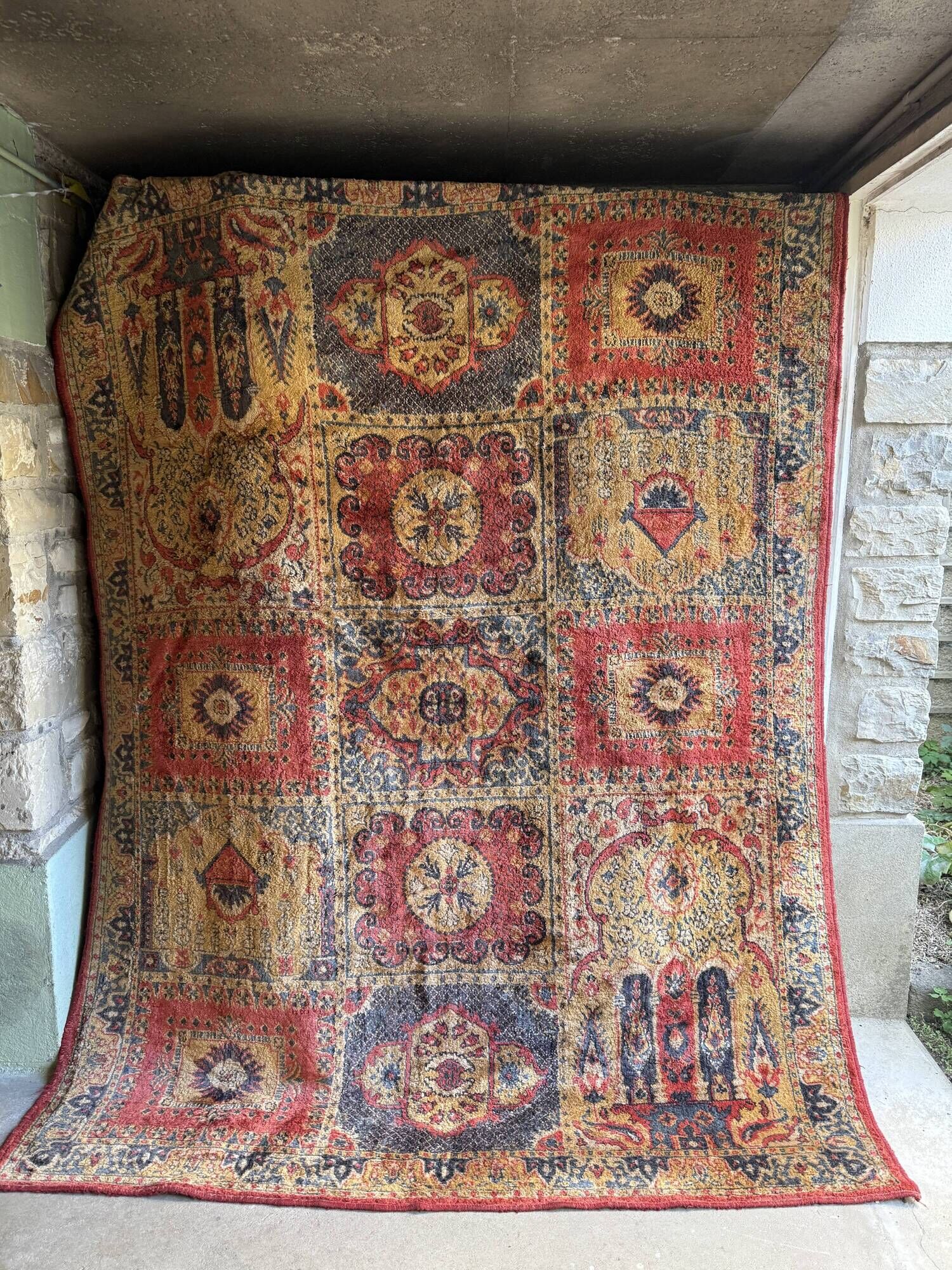 Vintage Ladik wool rug - 230 x 180 cm